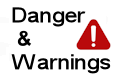 Canberra Danger and Warnings